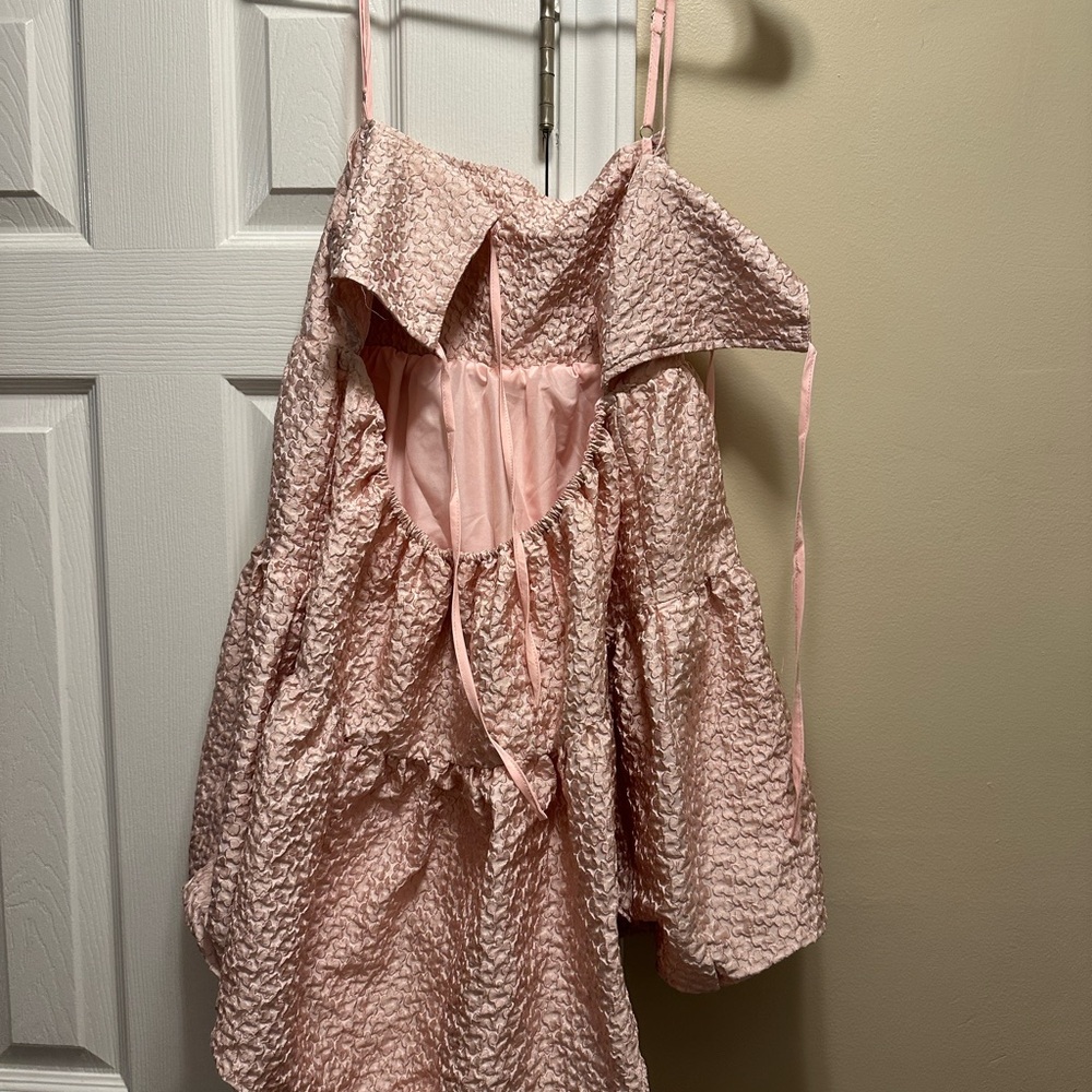 Anthropologie bubble hem mini dress. Worn once. - Picture 2 of 4